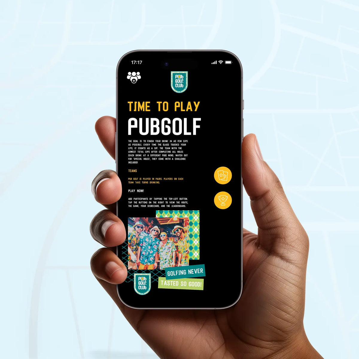 Pubgolf Scorecard Online
